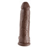 King Cock Gros gode King Cock 26 x 7.8 cm Brown